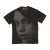 The Hundreds Face Tee Gray Men's T-shirt In Black