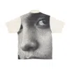 The Hundreds Face Woven Men's Short Sleeve Shirt Off White In Off White