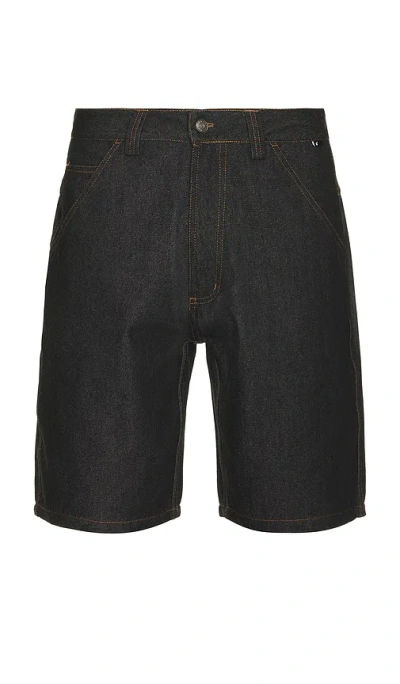 The Hundreds Folsom Denim Shorts In Black