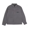 The Hundreds Lens Work Jacket Men's Workwear Jacket Grey In Grey