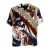 The Hundreds Memorabilia Woven Men's Short Sleeve Shirt Multi In Multi