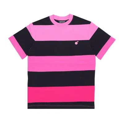The Hundreds Men's Block Tee Fuchsia T-shirt In Multi