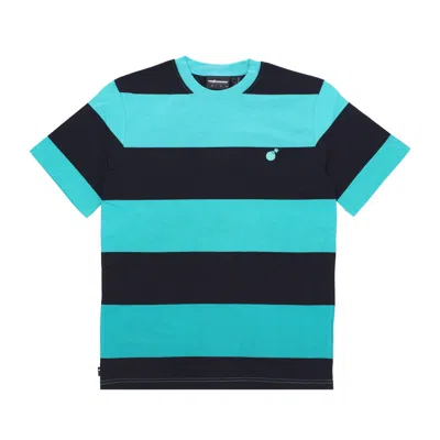 The Hundreds Men's Block Tee Teal T-shirt In Blue