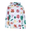 The Hundreds Men's Flourish Pullover Light Blue Hoodie In Light Blue