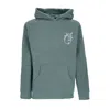 The Hundreds Men's Hoodie Chrome Adam Pullover Alpine Green In Alpine Green