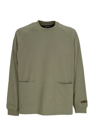 The Hundreds Men's Long Sleeve T-shirt Pocket L/s Tee Military Green