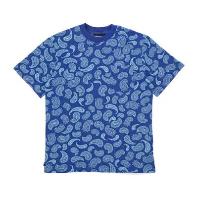 The Hundreds Men's Paisley Tee Navy T-shirt In Multi