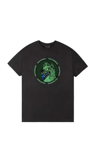 Pre-owned The Hundreds Men's  Dead Frenz Hyena T-shirt In Black