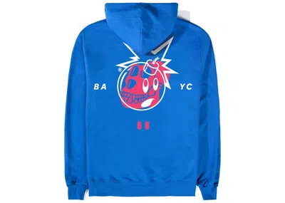Pre-owned The Hundreds Men's  X Bayc Hoodie In Royal Blue