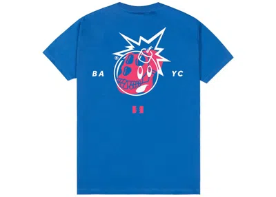 Pre-owned The Hundreds Men's  X Bayc T-shirt In Royal Blue