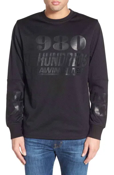 The Hundreds Men's Wrap Mesh Jersey In Black