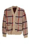 The Hundreds Moe Cardigan In Duck Brown