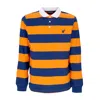 The Hundreds Pacific Men's Long Sleeve Polo L/s Rugby Navy In Navy