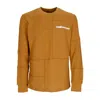 The Hundreds Stein L/s Tee Duck Brown Men's Long Sleeve T-shirt In Brown