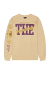 The Hundreds The Official Crewneck In Brown
