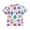 The Hundreds Tropic Tee Light Blue Men's T-shirt In Multi