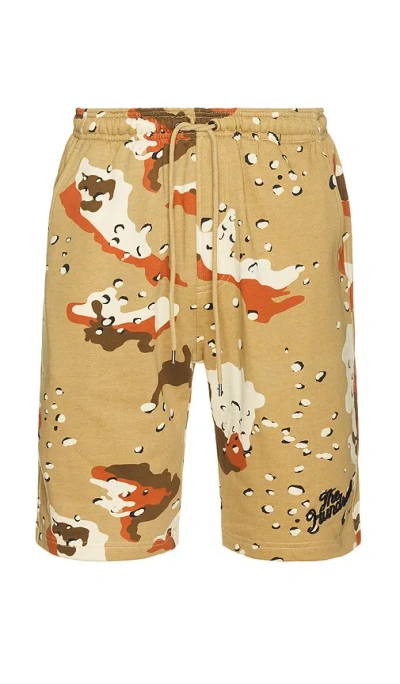 The Hundreds Vanguard Sweatshorts In Camo