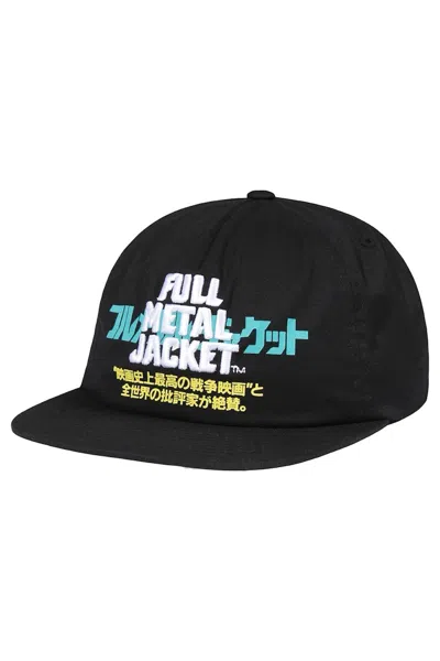 Pre-owned The Hundreds X Full Metal Jacket Snapback In Black