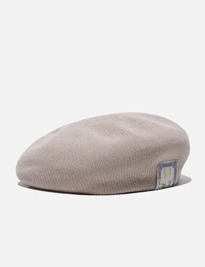 The H.w.dog&amp;co. Cotton Big Beret In Neutral