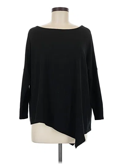 Pre-owned The Impeccable Pig 3/4 Sleeve T-shirt In Black