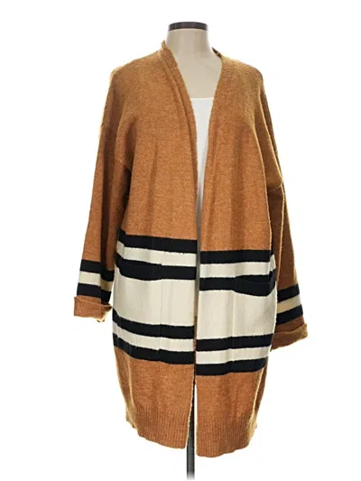 Pre-owned The Impeccable Pig Cardigan Sweater In Brown