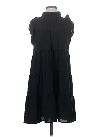 Pre-owned The Impeccable Pig Casual Dress In Black
