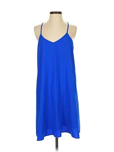 Pre-owned The Impeccable Pig Casual Dress In Blue