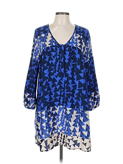 Pre-owned The Impeccable Pig Casual Dress In Blue