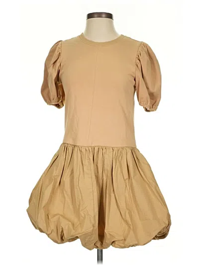 Pre-owned The Impeccable Pig Casual Dress In Brown