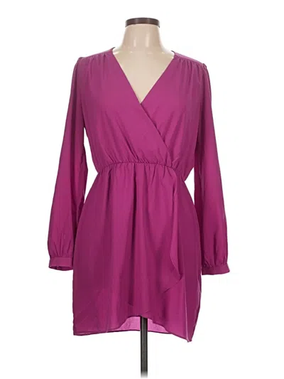Pre-owned The Impeccable Pig Casual Dress In Purple