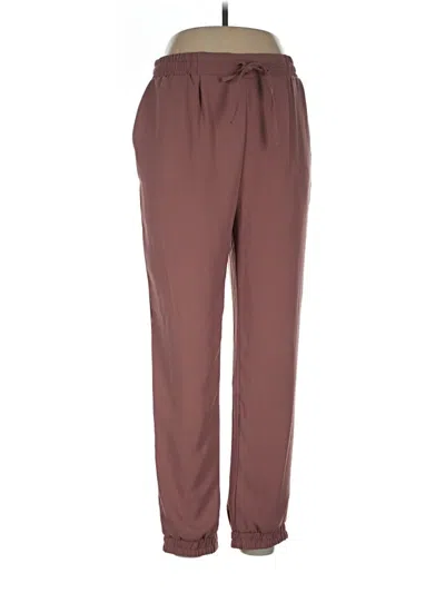 Pre-owned The Impeccable Pig Casual Pants In Burgundy