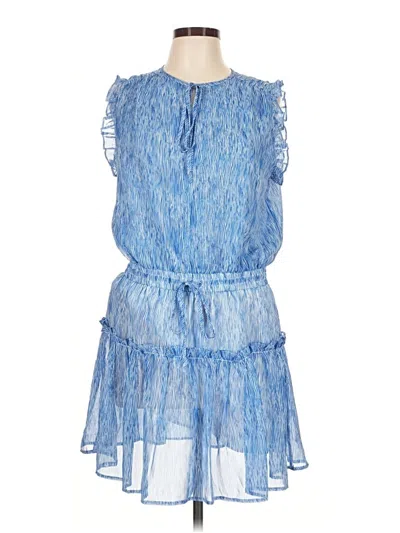 Pre-owned The Impeccable Pig Cocktail Dress In Blue