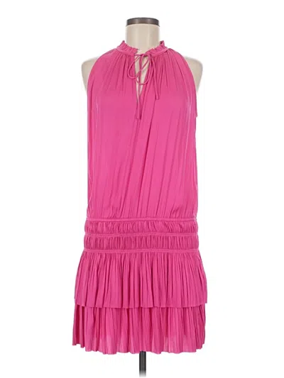 Pre-owned The Impeccable Pig Cocktail Dress In Pink