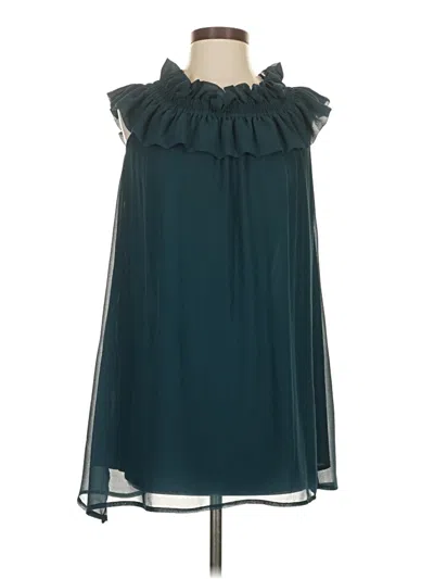Pre-owned The Impeccable Pig Cocktail Dress In Teal