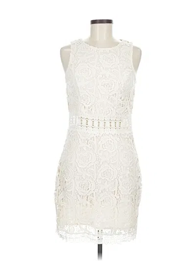 Pre-owned The Impeccable Pig Cocktail Dress In White