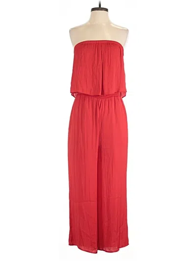 Pre-owned The Impeccable Pig Jumpsuit In Red