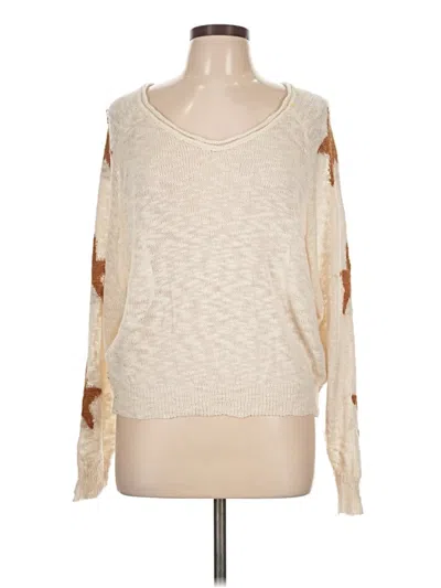 Pre-owned The Impeccable Pig Pullover Sweater In White