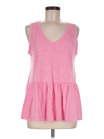 Pre-owned The Impeccable Pig Sleeveless T-shirt In Pink