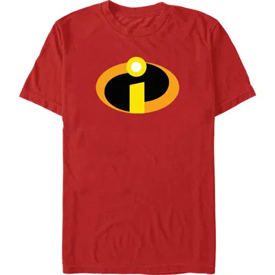 The Incredibles Classic Symbol  Graphic T-shirt In Red
