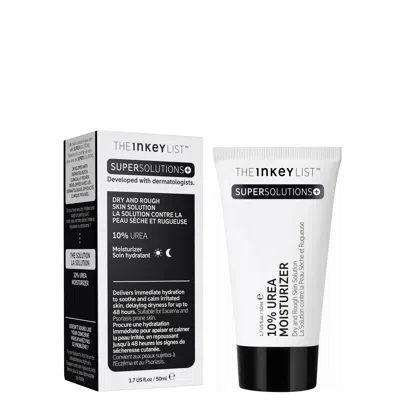 The Inkey List Super Solutions 10% Urea Moisturiser 50ml In White