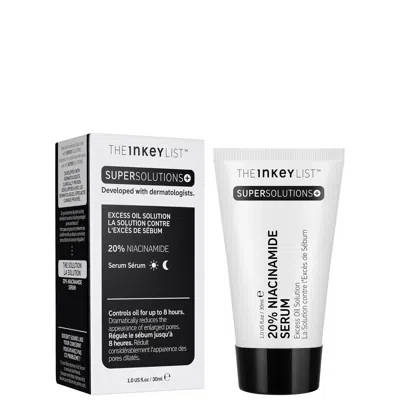 The Inkey List Super Solutions 20% Niacinamide Serum 30ml In White