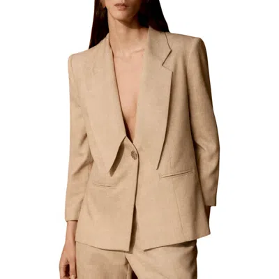 The Iq Collection Max Blazer In Brown
