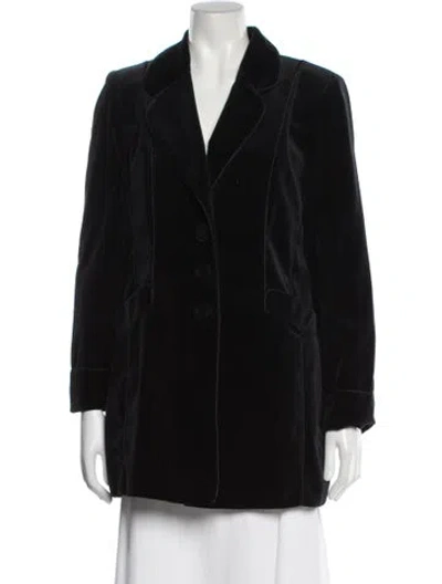 Pre-owned The J. Peterman Co. Evening Jacket In Black