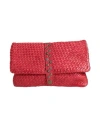 The Jack And Jackie Leathers Woman Handbag Red Size - Leather In Red