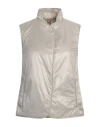 The Jack And Jackie Leathers Woman Vest Light Grey Size 6 Polyester