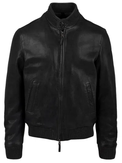 The Jack Leathers Coats In Black