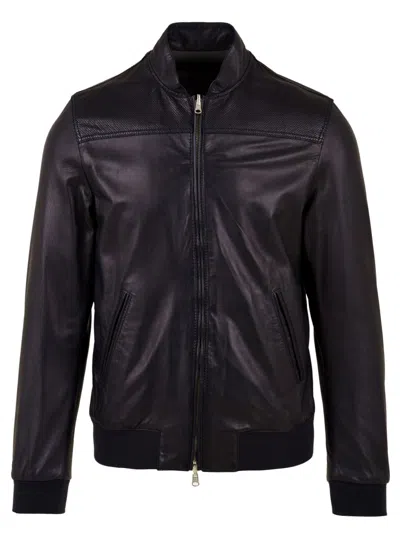 The Jack Leathers Coats In Blue