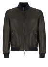 THE JACK LEATHERS BROWN THE JACK LEATHER REVERSIBLE LEATHER JACKET