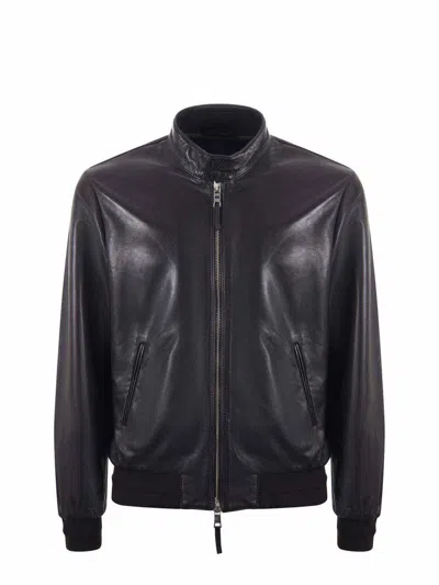 The Jack Leathers Coats In Black