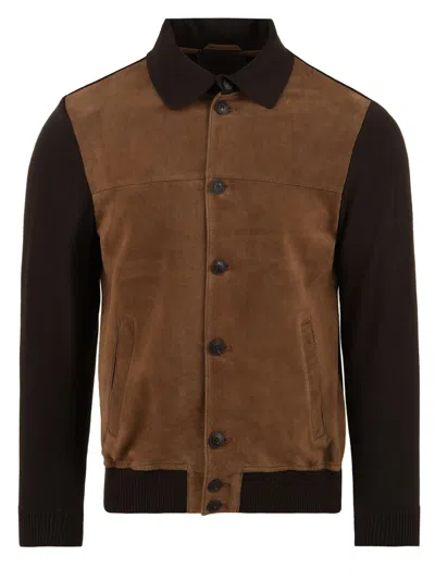 The Jack Leathers Coats In Brown